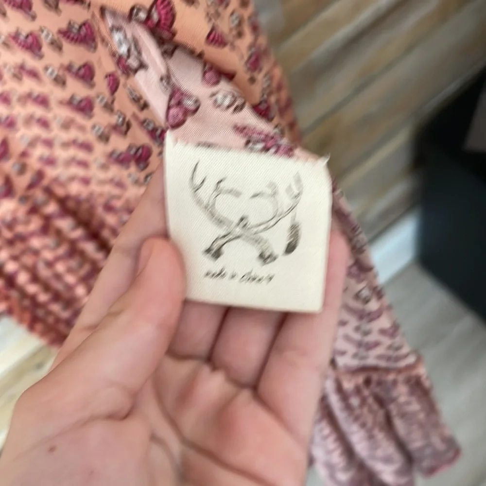 Spell Pink Boho Maxi Dress with Border Print - Picture 9 of 10